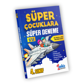 Süper Çocuklara 5'li Süper Deneme